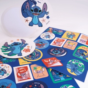 Happi Hobbi Set Pentru Pictura In Geanta Transparenta Stitch - Img 3