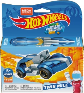 Hot Wheels Mega Masinuta Construibila Twin Mill