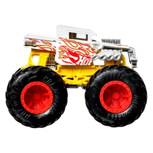 Hot Wheels Monster Truck Camion Bone Shaker Cu Culori Schimbatoare Scara 1:64 - Img 7