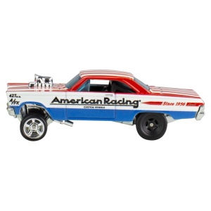 Hot Wheels Premium Real Riders Pop Culture Masinuta Metalica Mercury Comet Cyclone 65 Scara 1:64 - Img 3