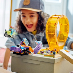 Lego City Stuntz Cascadorie Zdrobitoare In Bucla 60338 - Img 3
