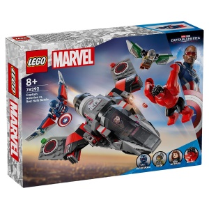 Lego Marvel Super Heroes Batalia Dintre Capitanul America Si Hulk Rosu 76292 - Img 1