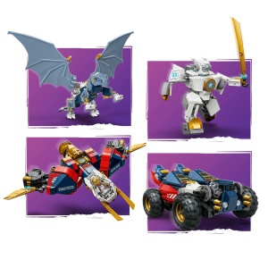 Lego Ninjago Ultrarobotul Combinat Al Lui Zane 71834 - Img 6