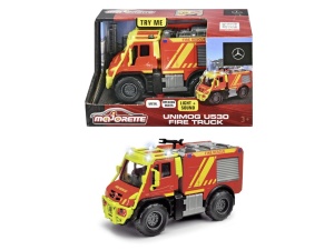 Majorette Masina De Pompieri Mercedes Unimog U530 Cu Sunete Si Lumini - Img 3