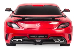 Masina Cu Telecomanda Mercedes-Benz Sls Amg Rosu Cu Scara 1 La 18 - Img 8
