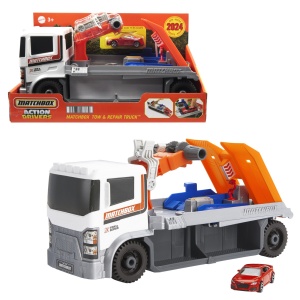 Matchbox Action Drivers Camion De Reparatii Si Remorcare - Img 8