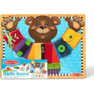 Melissa And Doug Set De Joaca Abilitati De Baza Din Lemn