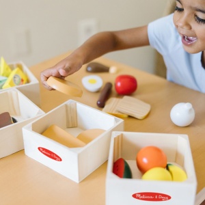 Melissa Si Doug Set De Joaca Din Lemn Produse Alimentare - Img 5