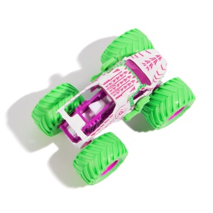 Monster Jam Nitro Neon Masinuta Metalica Thunderroarus Scara 1 La 64 - Img 4