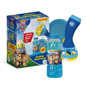 Patrula Catelusilor Set De Baloane De Sapun Cu Generator 450Ml - Img 4