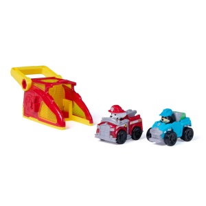 Patrula Catelusilor Set Figurina Marshall Si Vehicul Cu Lansator - Img 2