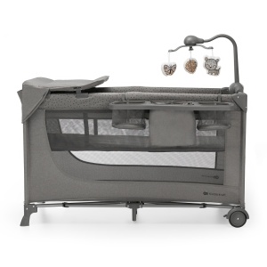 Patut Travel Kinderkraft Joy2, Cu Accesorii, Dark Grey