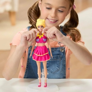 Play Doh Barbie Set Volanase Si Fundite Cu Papusa Inclusa - Img 3