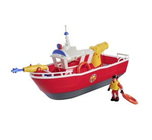 Pompierul Sam Barca De Salvare Titan Cu Figurina Sam Si Accesorii - Img 4