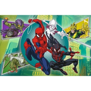 Puzzle Trefl 100 Marvel Spiderman Masca Lui Spiderman - Img 2