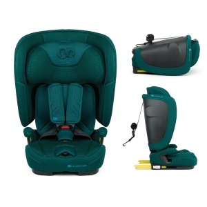 Scaun Auto Kinderkraft Fix2Go 76-150 Cm, Green - Img 4
