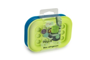Set 2 Pastile Racire Pop-Up, Melii, Blue-Lime