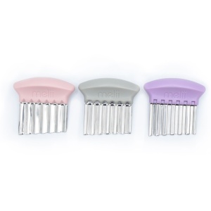 Set 3 Cutite Pentru Gustari, Melii, Roz Mov Gri - Img 2