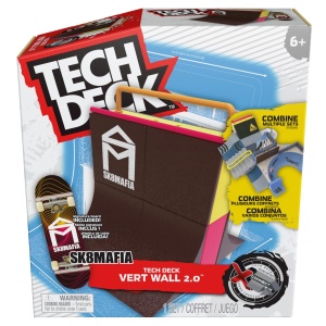 Tech Deck Pachet Xconnect Fingerboard Sk8Mafia Vert Wall
