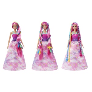 Barbie Dreamtropia Papusa Cu Aparat De Coafat - Img 3