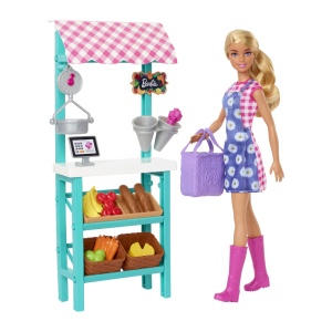 Barbie Papusa Barbie You Can Be Vanzatoare La Market - Img 4