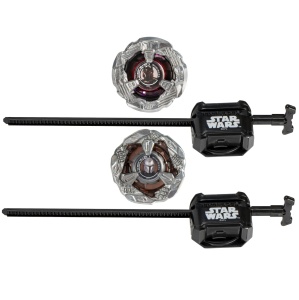 Beyblade X Star Wars Pachet Duo The Mandalorian 3-60F Si Moff Gideon 3-80N - Img 2