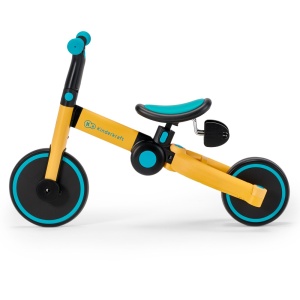 Bicicleta De Echilibru / Tricicleta Kinderkraft 4Trike, Primrose Yellow - Img 9