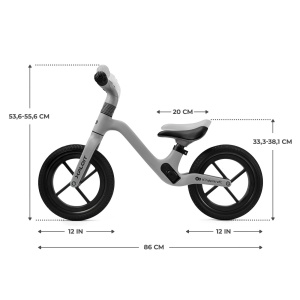 Bicicleta Fara Pedale Kinderkraft Xploit, Moonsilver - Img 8