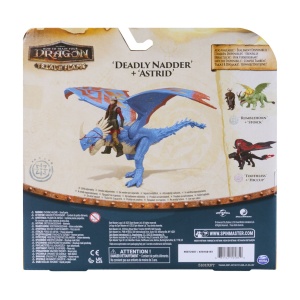 Cum Sa Iti Dresezi Dragonul Incercarea Flacarii Set Dragon Deadly Nadder Si Figurina Astrid - Img 6