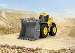 Dickie Excavator Volvo Cu Sunete Si Lumini - Img 5