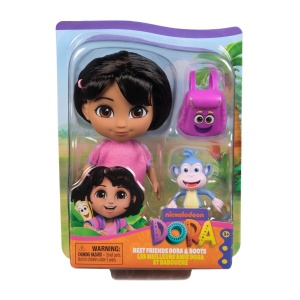 Dora Set Cei Mai Buni Prieteni Papusa Dora Si Boots Cu Accesorii - Img 2