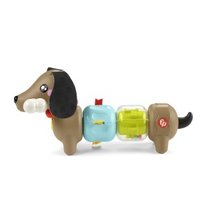 Fisher Price Jucarie Catelus De Activitate Pentru Bebelusi Click And Spin - Img 6