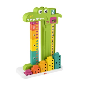 Fisher Price Jucarie Educativa Aligator Stivuibila - Img 8