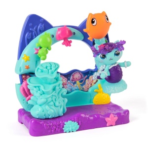 Gabbys Dollhouse Filmul Set Balconul Acvariu Si Figurina Mercat Cu Accesorii - Img 7
