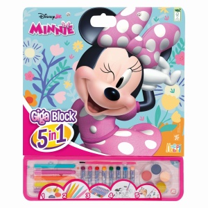 Happi Hobbi Set Pentru Desen Giga Block 5 In 1 Minnie Draguta