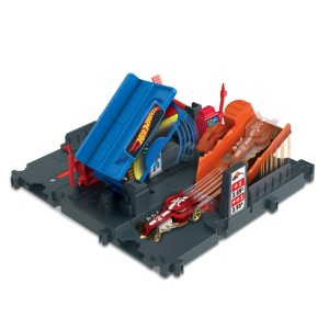 Hot Wheels City Explorer Pista Fuel Station Shift - Img 6