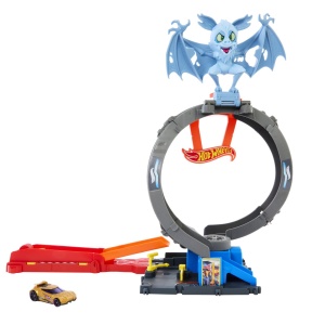 Hot Wheels City Pista Inamicilor Bucla Liliacului - Img 3