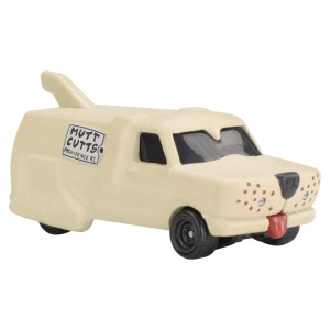 Hot Wheels Pop Culture Masinuta Metalica Dumb And Dumber Mutt Cutts Van Scara 1:64 - Img 2