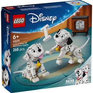 Lego Disney Catelusii Lucky Si Penny Din 101 Dalmatieni 43271 - Img 1