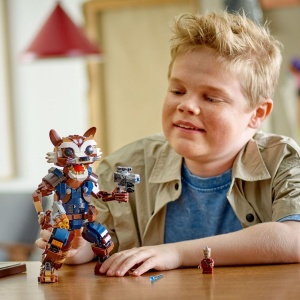 Lego Marvel Super Heroes Rocket Si Bebelusul Groot 76282 - Img 3