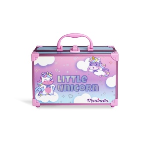 Martinelia Little Unicorn Trusa Make-Up In Servieta De Metal