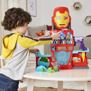 Marvel Iron Man Si Prietenii Sai Uimitori Set De Joaca - Img 4