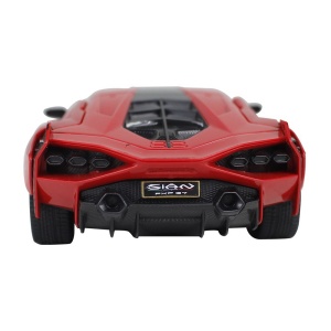 Masina Cu Telecomanda Lamborghini Sian Rosu Cu Scara 1 La 24 - Img 3
