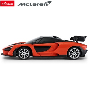 Masina Cu Telecomanda Mclaren Senna Portocaliu Cu Scara 1 La 18 - Img 4