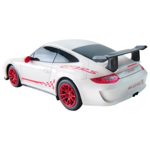 Masina Cu Telecomanda Porsche Gt3 Rs Alb Cu Scara 1 La 24 - Img 9
