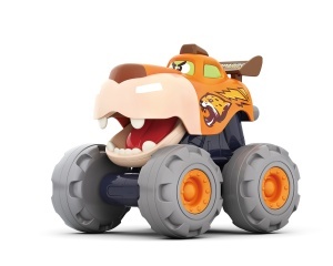 Masinuta Bebe Monster Truck Leopardul Infuriat - Img 5