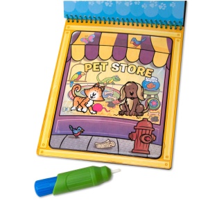 Melissa And Doug Water Wow Carte De Colorat Animale Reutilizabila Cu Apa - Img 6