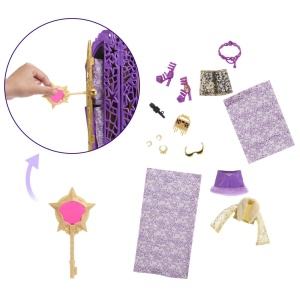 Monster High Papusa Clawdeen Wolf Cu Dulap Revelator Si Accesorii - Img 6