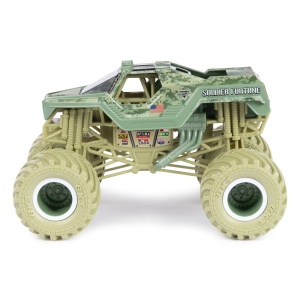 Monster Jam Masinuta Metalica Soldier Fortune Scara 1:24 - Img 5