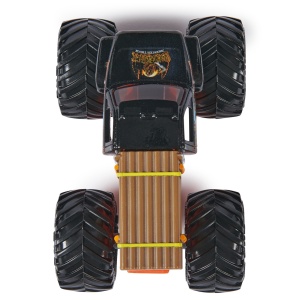 Monster Jam Set 2 Masinute Metalice Lumberjack Si Axe Scara 1:64 - Img 7